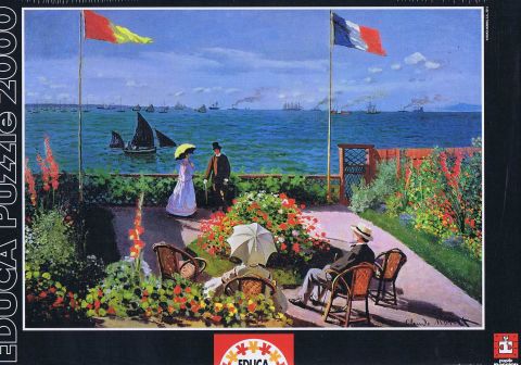 The Terrace at Sainte-Adresse, 2000 brikker (1)